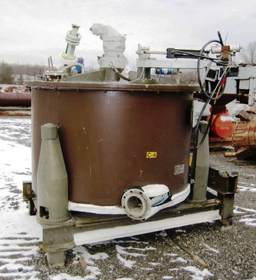 Ametek 60 x 30 Mark III perforate basket, Hastelloy C276.