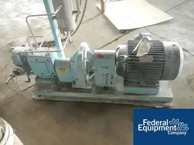 USED Waukesha Cherry-Burrell 2.5" Waukesha Rotary Lobe Pump, S/S, 20 HP