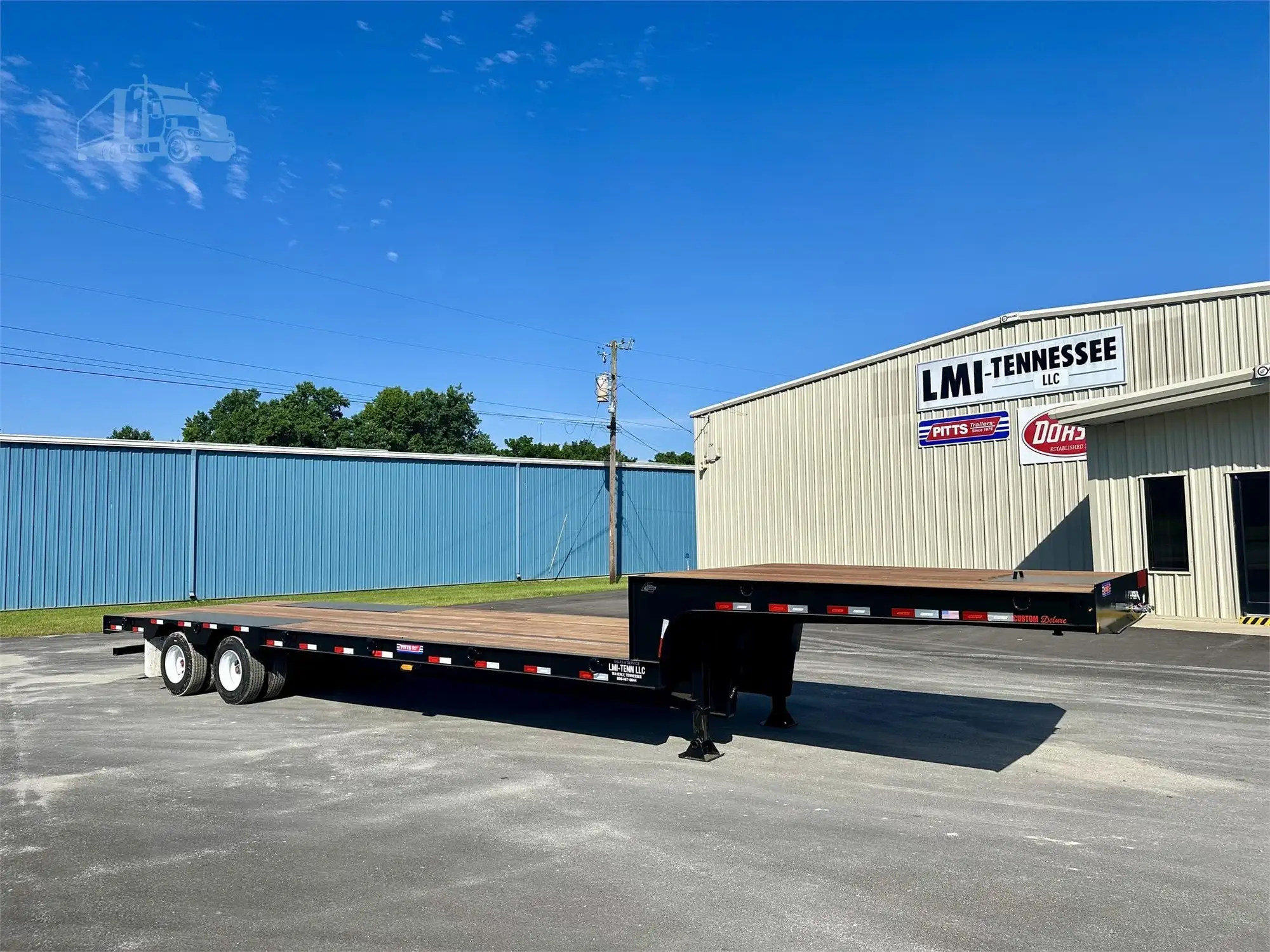 New | in-Stock 2026 PITTS LB25-33 Lowboy Trailers Tennessee US | LMI Tennessee LLC #1504805