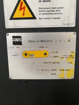 USED 1994 HURCO HAWK 5D