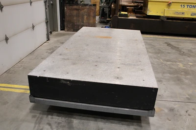Surface Plate / Layout Table 5′ x 10′ x 12″