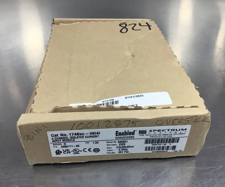 Used Allen-Bradley / Rockwell Automation 1746sc-INI4i PLC Input & Output | Palmetto Automation #1154981