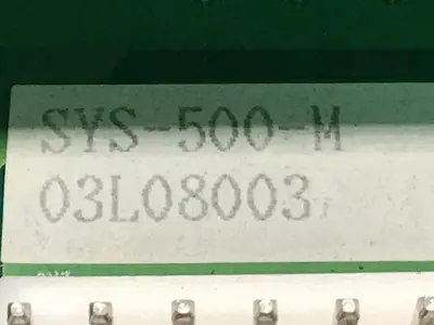 USED SYSCO SYS-500