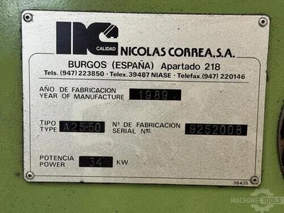 USED 1989 CORREA A-25/50