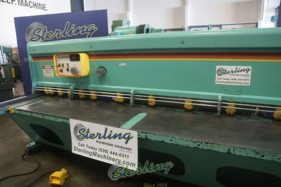 Used ACCURSHEAR 825010 Power Squaring Shears (Inch) California US | Sterling Machinery Exchange #1466108