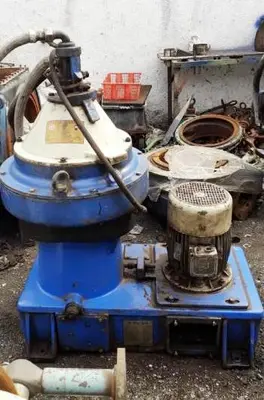(3) Alfa-Laval MFPX 307 TFD-21 oil purifiers, 316SS.