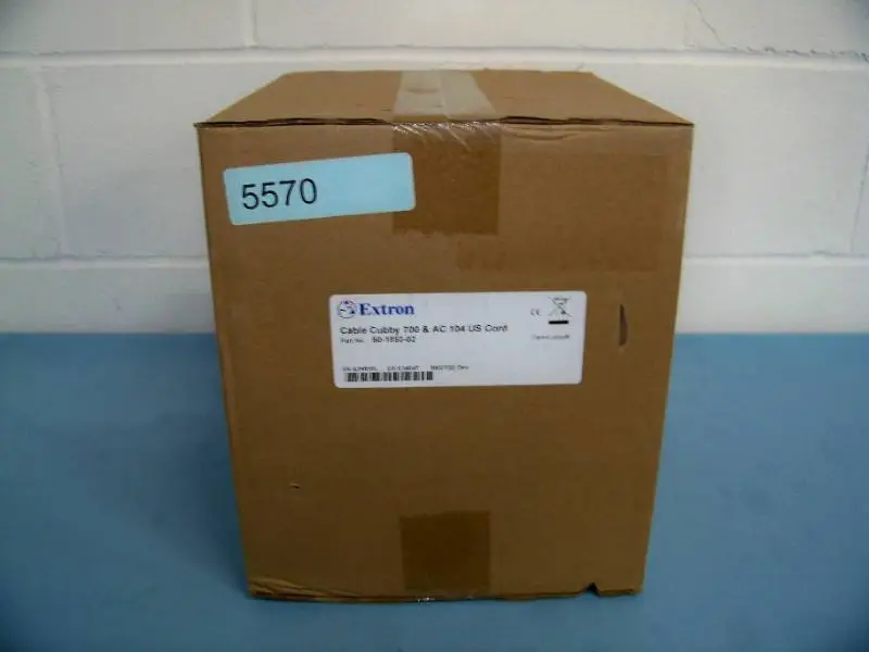 Extron Cable Cubby 700 and AC 104 US Cord - NEW IN BOX