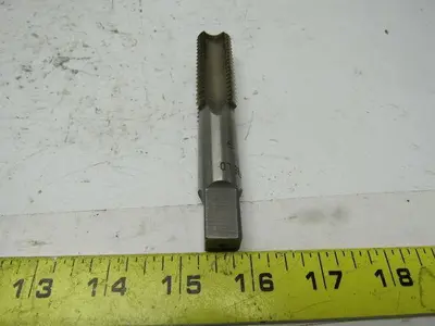 Butterfield No.1500 7/8"-9 3pc 4 Flute Tap Set Taper Plug Bottom HHS Bright