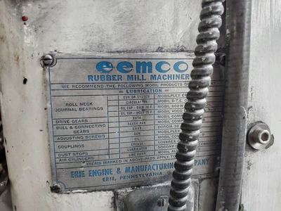 Eemco Rubber Mill 6x13