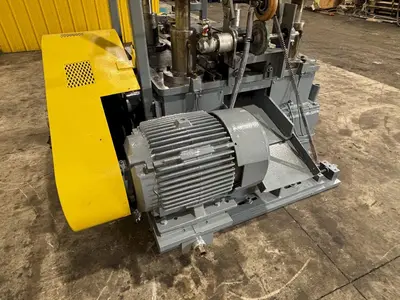 40 TON RLM MODEL #R40 4-POST CUTOFF PRESS & SERVO DIE ACCELERATOR: YOBRO #23887