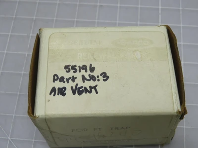 New | in-Stock SARCO _UNKNOWN_ Vacuum Conservation Vent Texas US | OCO Industrial #1780901