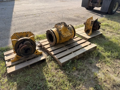 Used JOHN DEERE 672G TRANSMISSION DIFFERENTIAL -REQUIRES REPAIR. Construction Equipment Parts Michigan US | Miedema Asset Management Group #1414360
