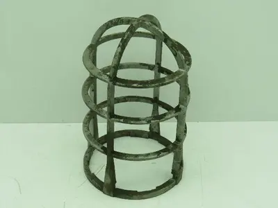 Red Dot VGD-02 Aluminum Glass Globe Light Fixture Safety Guard Cage 200 Watt