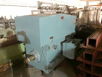 USED ABB 600 KW AC MOTOR AMA 400L6A BAFH