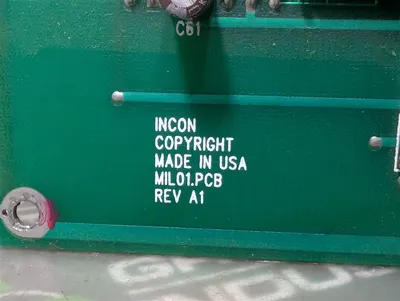 Incon MIL01.PCB CNC Machine Control Board Rev. A1 Used