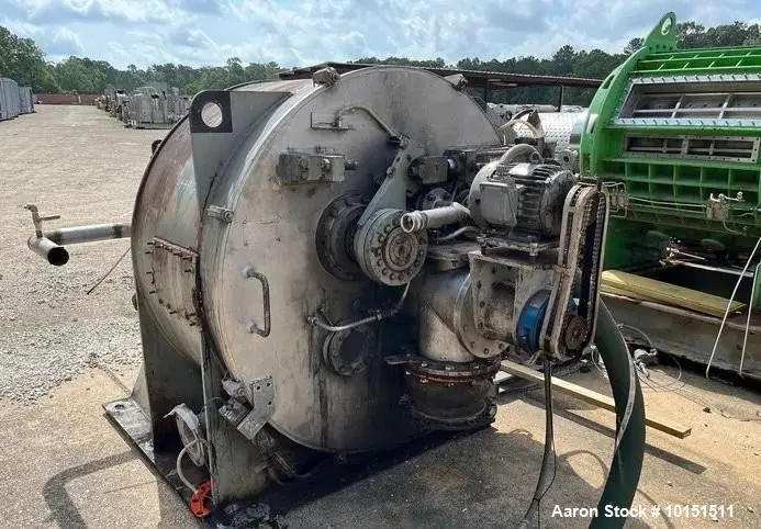 Used KRAUSS MAFFEI HZ125/2.5 Basket Peeler Centrifuges Illinois US | Aaron Equipment #85593