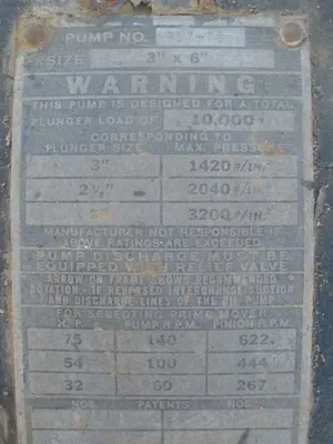 USED OILWELL 36-P