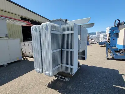 1500 kVA Onan Sealed Transformer, 25000 pri. volts, 2400 sec. volts