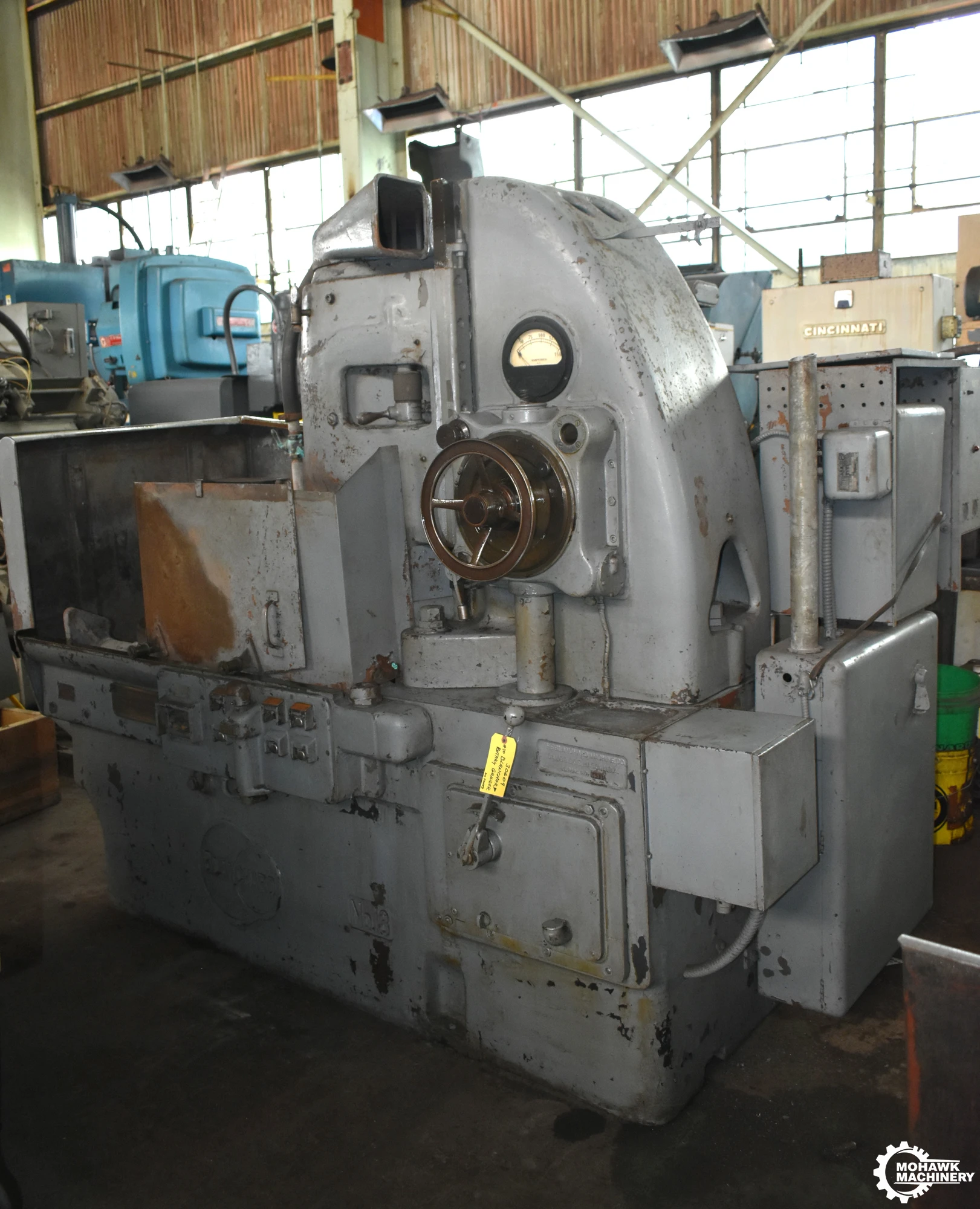 30" BLANCHARD "18-30" VERTICAL-SPINDLE ROTARY SURFACE GRINDER w/CYLINDRICAL GRINDING WHEEL - 25 HP MOTOR