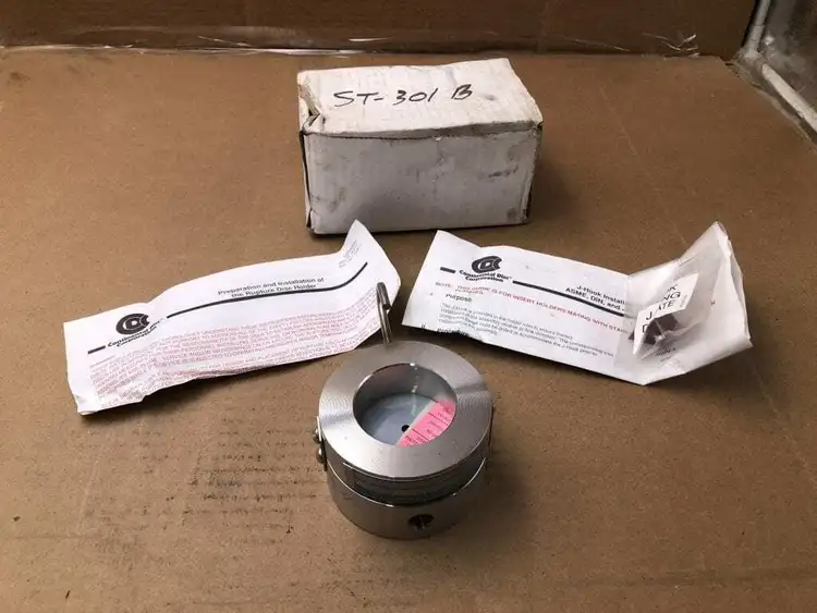 Used _UNKNOWN_ _UNKNOWN_ Rupture Disc Or Containment Disc Pennsylvania US | Moses B Glick #1013884