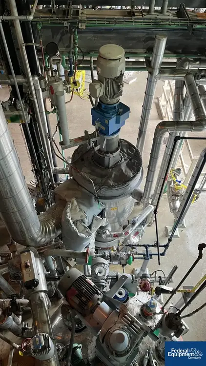 Used Buss ChemTech 6.3 Sq Meter / 67 Sq Ft Buss SMS Thin Film Evaporator, 904L S/S, 3.2/16 Bar Evaporators Ohio US | Federal Equipment Company 12 #128619