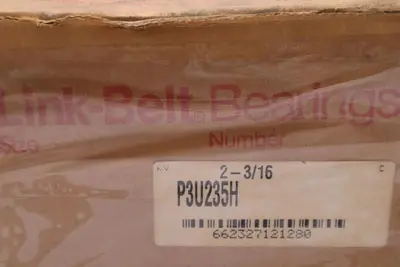 NEW Link Belt P3U235H 2 3/16'' 2-Bolt Pillow Block Bearing STOCK B-925