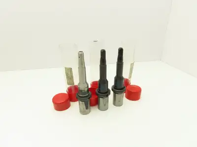 JPT-39742-1 Spherical Cutter Support Arbor Coolant Adapter 1-3/8"-12  Lot of 3