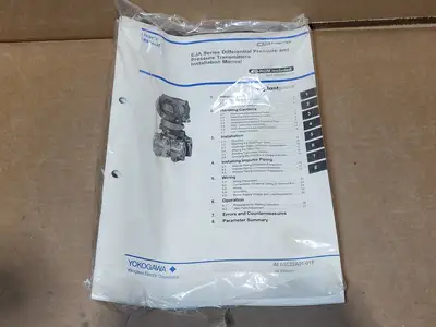 New | in-Stock YOKOGAWA EJA530A-FAS4N-02DN/CF15/D1 Misc Electrical & Power Parts British Columbia CA | Lenmark #836119