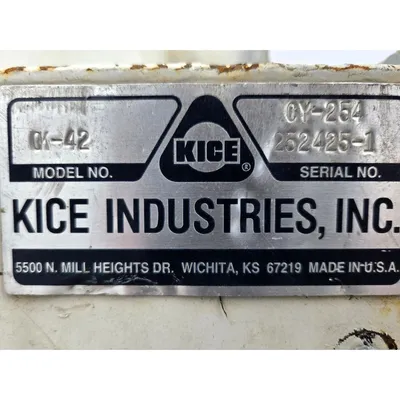 Used KICE INDUSTRIES INC. CK-42 Cyclones West Virginia US | JM Industrial #1744142
