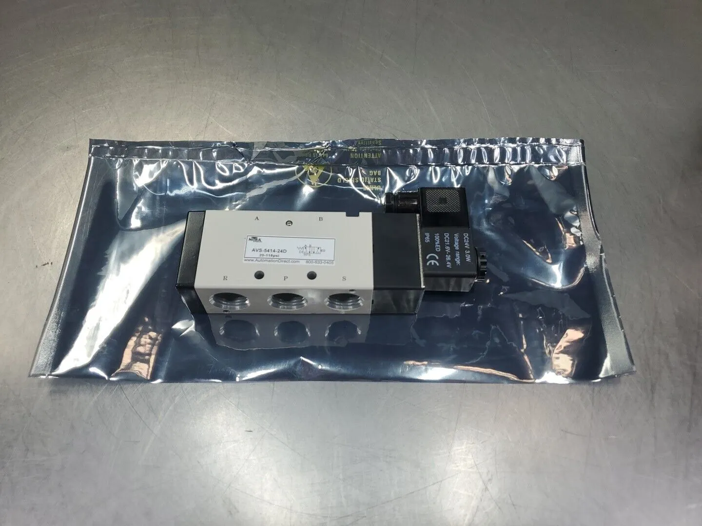 AUTOMATION DIRECT AVS-5414-24D Valve Manifold, 20-115PSI. 6A-10