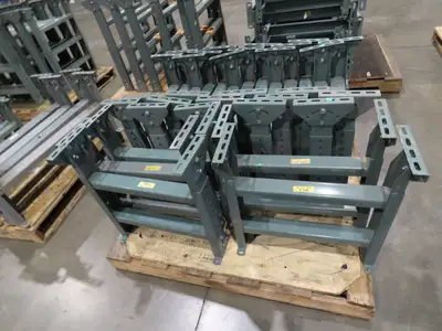 Hytrol MS-6 22"W Conveyor Leg Stationary Floor Support 23-5/8" to 35-5/8"H