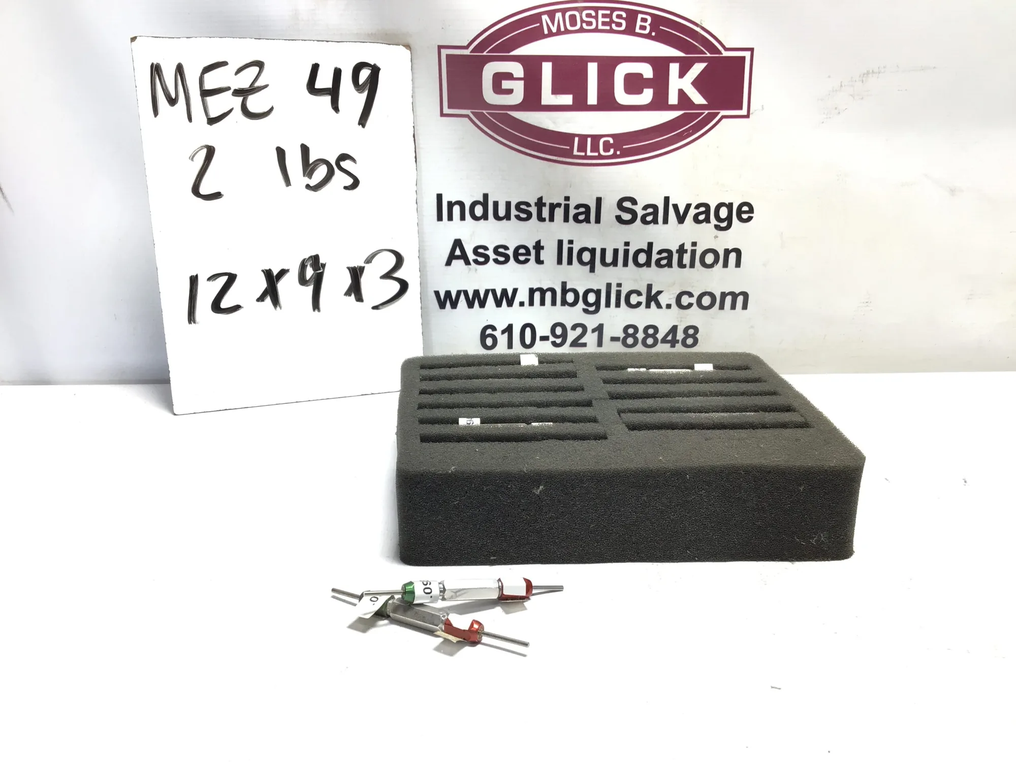 Set of PIN PLUG GAGES .0946 & .09435