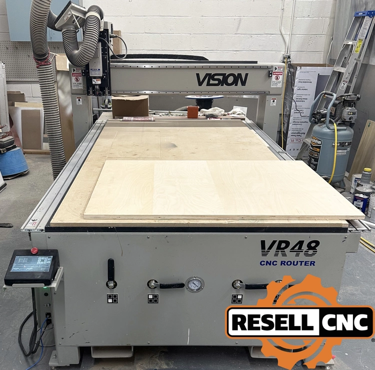 Used 2022 Vision VR48 CNC Routers Florida US | Resell CNC #330189