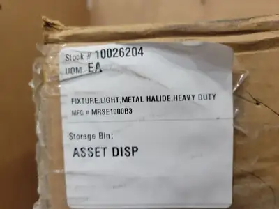 NEW EPITRON FIXTURE MRSE1000B3