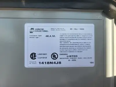Used XEBEC 450HDD36S-AUTODEW I Dehumidify Desiccant Dryers British Columbia CA | Lenmark #1488874