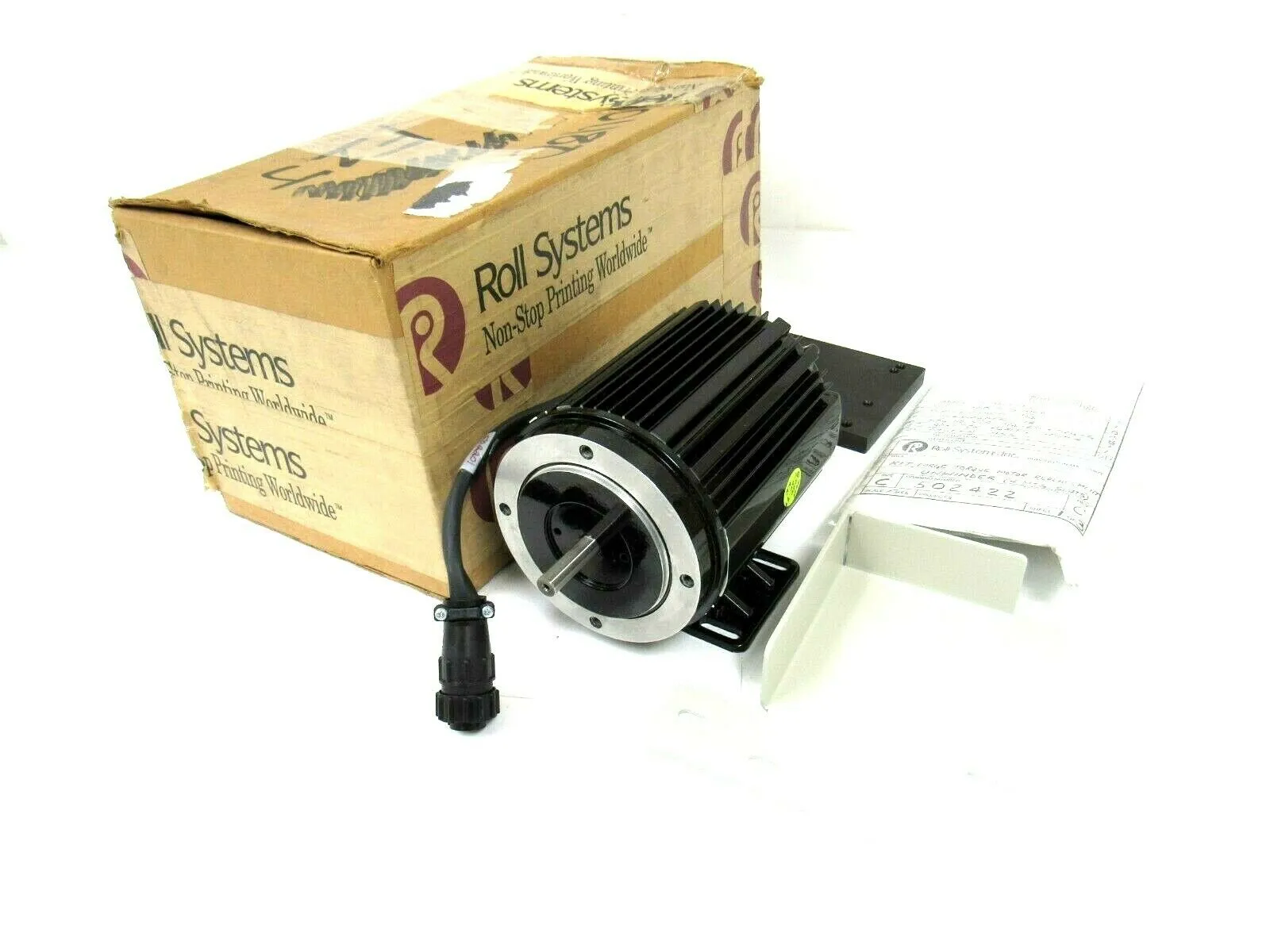 NEW ROLL SYSTEMS 502201 MOTOR ASSEMBLY 502422 501180
