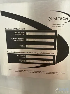USED 2021 QUALTECH 1,200 GALLON