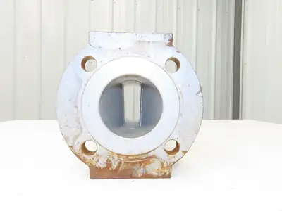 Fluoro Seal 152F Plug Valve 3" Flanged WCB 150 4-Bolt No Handle