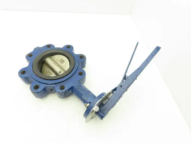 Colton CILB-DBL 4" Butterfly Valve Lug Style Ductile Iron Disc w/Handle