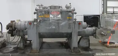 Used Lleal AME-2600 SF-H Double Sigma Extruder Kneader | 350 Gal Working | Vacuu