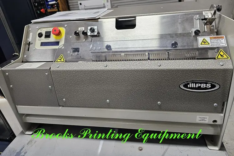 Used 2017 GATEWAY BOOKBINDING SYSTEMS LTD. PBS 2800 Binding Equipment North Carolina US | BROOKS PRINTING EQUIPMENT #450780