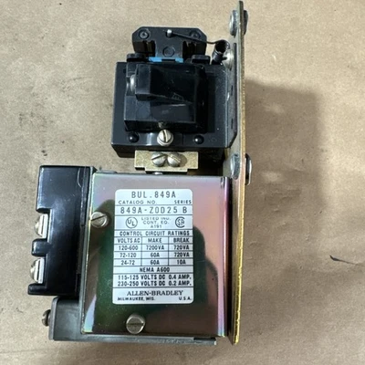 NEW Allen-Bradley 849A-Z0D25