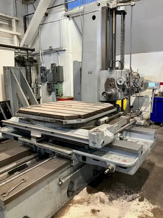 Used 1950 GIDDINGS & LEWIS 340T Horizontal Table Type Boring Mills Michigan US | Star Equipment Co., Inc. #564069