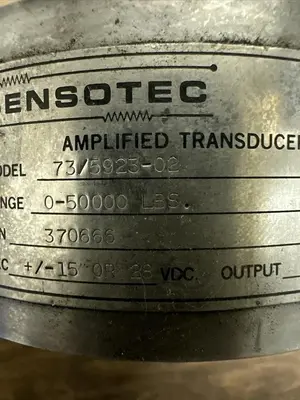 USED SENSOTEC 73/5923-02