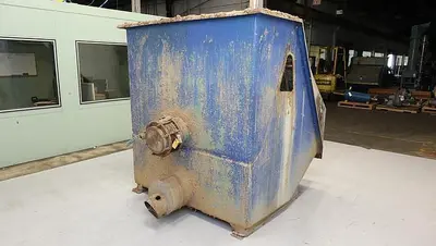 CE BAUER 72" WIDE INCLINED HYDRASIEVE .040" SLOTS 316 S/S SCREEN FRP BODY