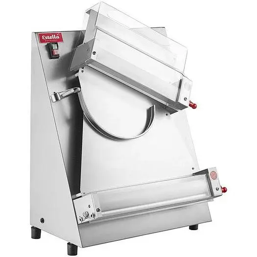18" Countertop Two Stage Dough Sheeter - 120V, 1/2 HP - Ideal for Pizza Shop