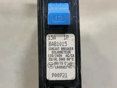 USED WESTINGHOUSE BAB1015