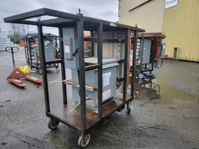 75 kVA Temporary Power Distribution Cart 600V Pri. 208Y/120V Sec.