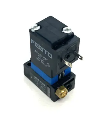 Used Festo Solenoid Actuated Valve 3/2-way Direct Acting 15341 Solenoid Valves Michigan US | Maverick Industrial Sales #1397924