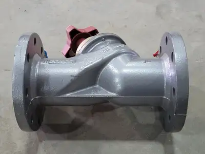 Tour and Anderson 4" Class 150 Stad Steel Balancing Valve (flanged)